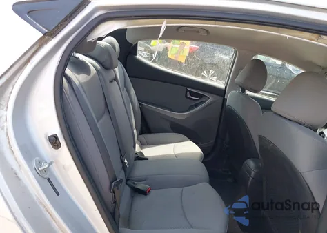 2012 Hyundai Elantra Gls z USA, uszkodzony, nr VIN 5NPDH4AE0CH150600